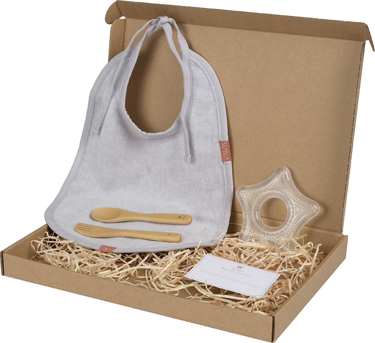 BAMBAM Giftbox Organic Dinner Time Grey