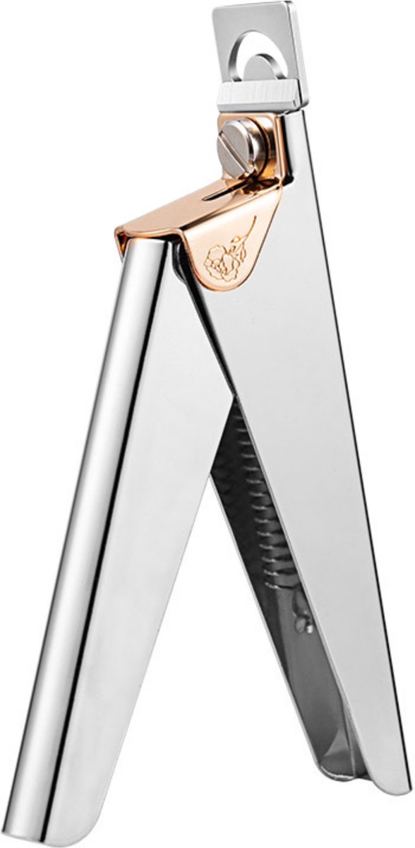 YUBBI Nageltip Knipper - French Manicure Tip Cutter - Kunstnagel Knipper - RVS - Zilver