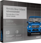 1:43 Franzis 67121-9 Mercedes-Benz G Klasse Adventskalender Plastic Modelbouwpakket