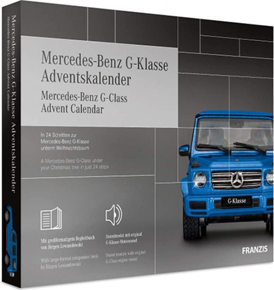 Foto: 1 43 franzis 67121 9 mercedes benz g klasse adventskalender plastic modelbouwpakket