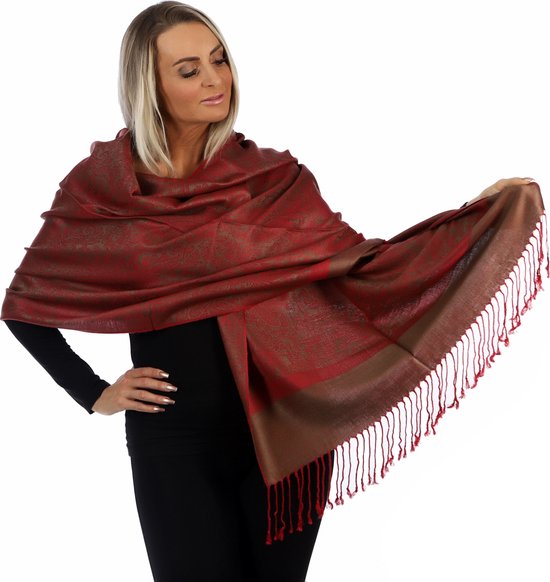 Pashmina Sjaal - Creme | Polyester | 180 x 70 cm - Fashion Favorite Pashmina Sjaal - Creme | Polyester | 180 x 70 cm - Fashion Favorite