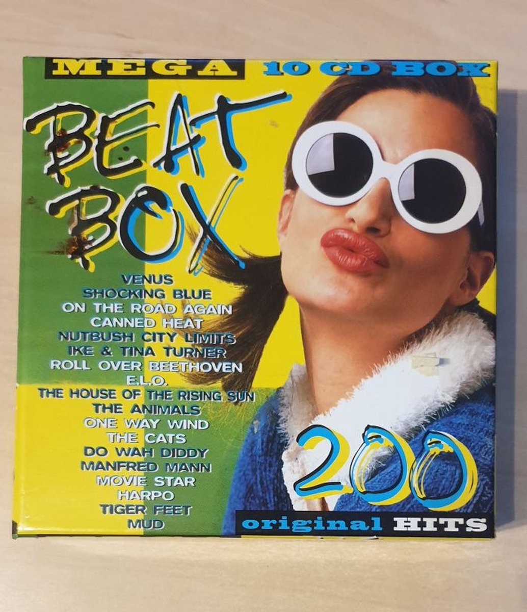 Beatbox 200 original hits MEGA 10 cd Box