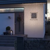 Rideau lumineux d'extérieur - 320 LED - Blanc chaud - 2 mètres - Éclairage de Noël