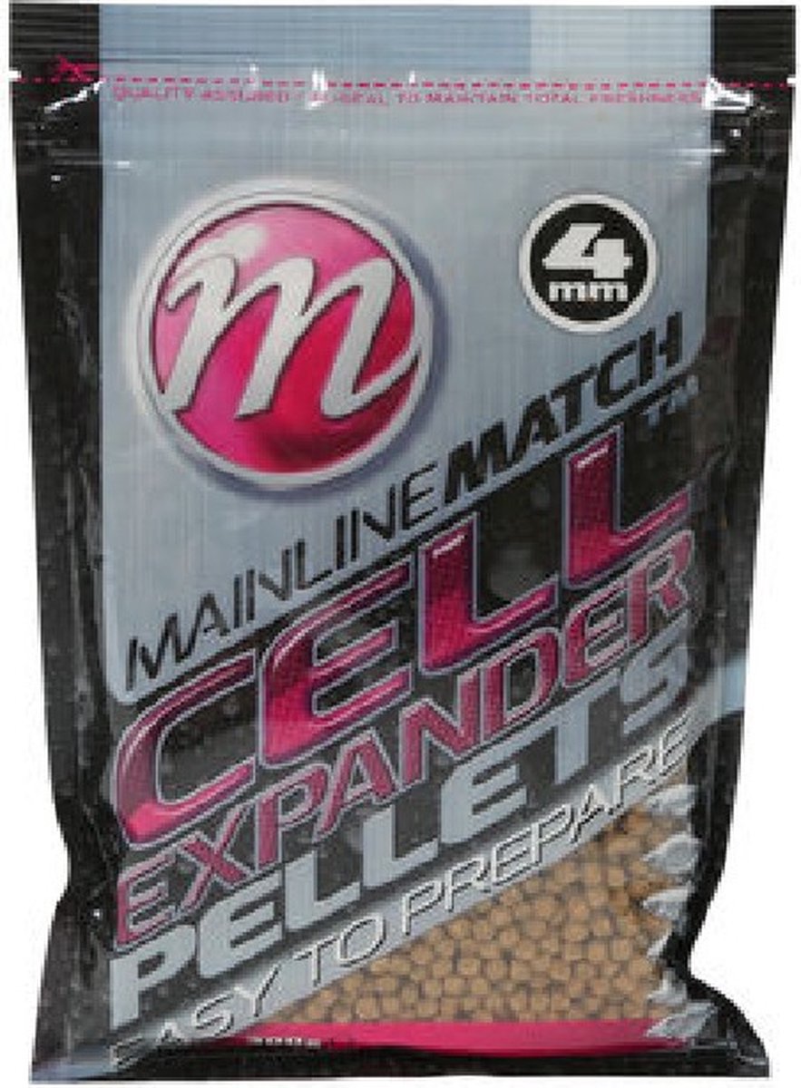 Mainline Match Cell Expander Pellets (300g) - Maat : 4mm