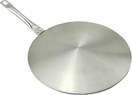 Adaptateur induction XL- Adaptateur plaque inox induction 28 cm -  Convertisseur induction