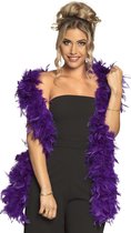 Boland - Boa 80 g paars Paars - Volwassenen - Unisex - Showgirl - Glitter and Glamour