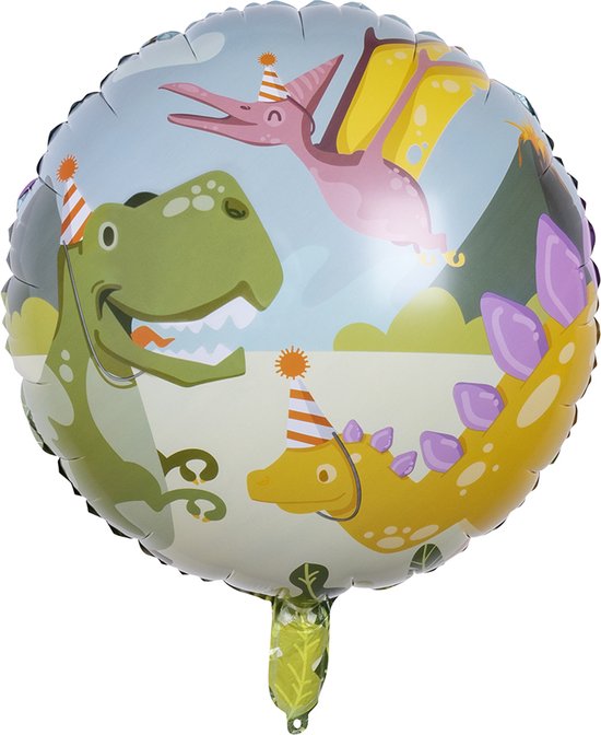 Boland - Folieballon Dino party  - Multi - Folieballon