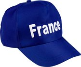 Casquette supporter bleu France adulte - Coiffure habillée