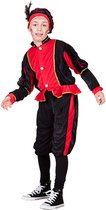 Boland - Kinderkostuum Piet - Rood - 7-9 jaar - Kinderen - Piet
