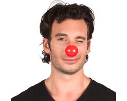 Boland - Set 24 clownsneuzen Rood - Kinderen en volwassenen - Unisex - Clown - Clown - Circus