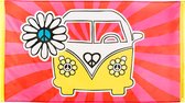 Boland - Polyester vlag Hippie - Geen thema - Verjaardag - Flower Power - Feestversiering