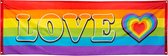 Boland - Polyester banner Regenboog 'LOVE' Multi - Regenboog - Regenboog
