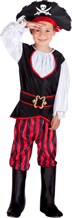 Boland - Kostuum Piraat Tom (4-6 jr) - Kinderen - Piraat - Piraten - Boland