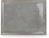 BonBistro Plat bord 31x24cm grijs Collect (Set van 6)