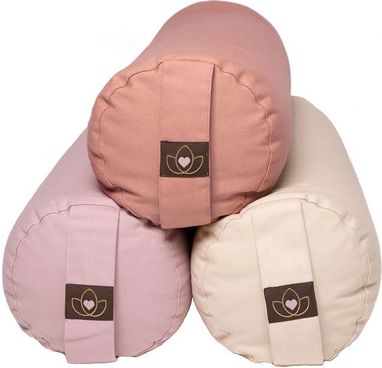 Yoga bolster eco oudroze rond - Lotus van Lotus — afbeelding 3