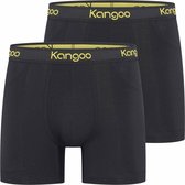Kangoo Underwear | Dé onderbroek met zakken | Black & Yellow | 2-pack - M