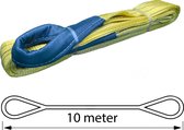 TETRA Hijsband - Werklast 3 Ton - Lengte 10 Meter - Hijsbanden - Heffen - Hijsen