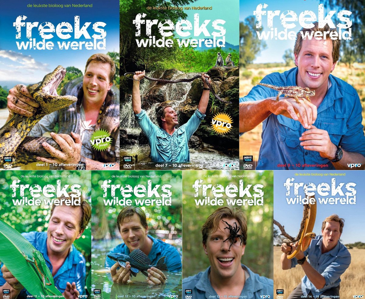 Freeks Wilde Wereld DVD set