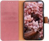 KHAZNEH Hoesje Portemonnee Book Case Roze Geschikt voor Samsung Galaxy S23 Plus