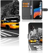 Beschermhoesje Geschikt voor Samsung Galaxy Xcover 6 Pro Telefoon Hoesje New York Taxi