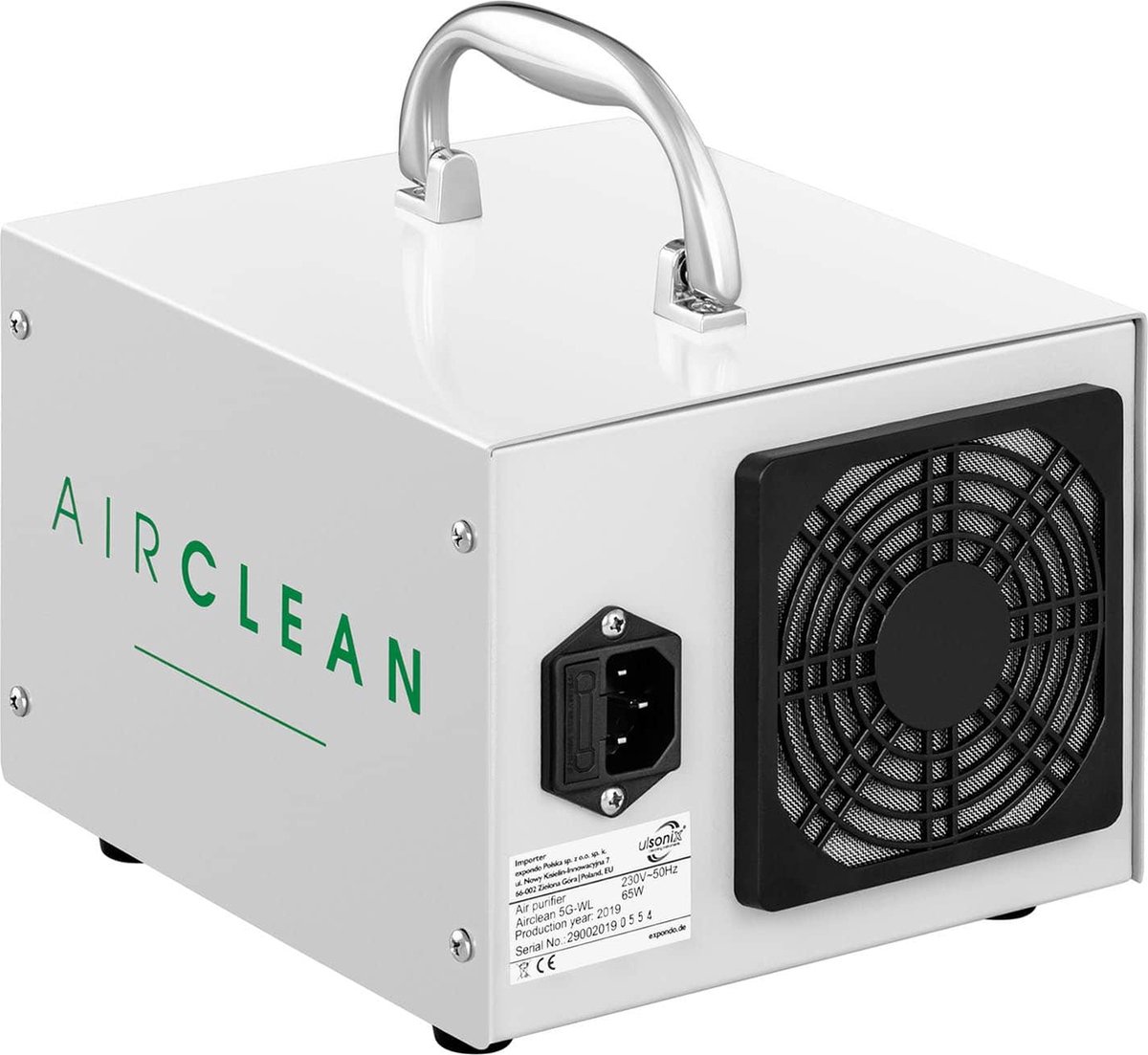 Ozongenerator ulsonix Ozongenerator - 5.000 mg/u - 65 W | bol.com