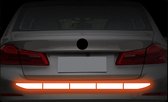 Reflecterende Bumper stickers - reflecterende sticker - reflectie sticker - Oranje