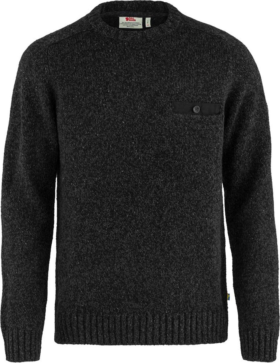 F84139 Lada Round-Neck Sweater M Q3-22 Zwart