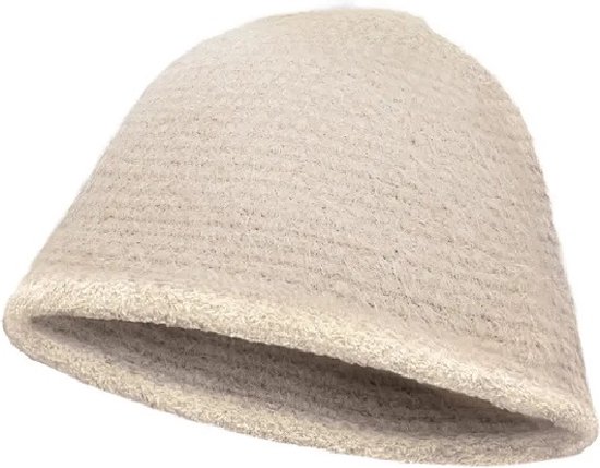 Bucket Hat Soft Creme - Nieuwe style Bucket Hat Winter Hat