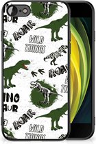 Dierenprint Telefoonhoesje Geschikt voor iPhone SE 2022 | SE 2020 | 7/8 Dinosaurus