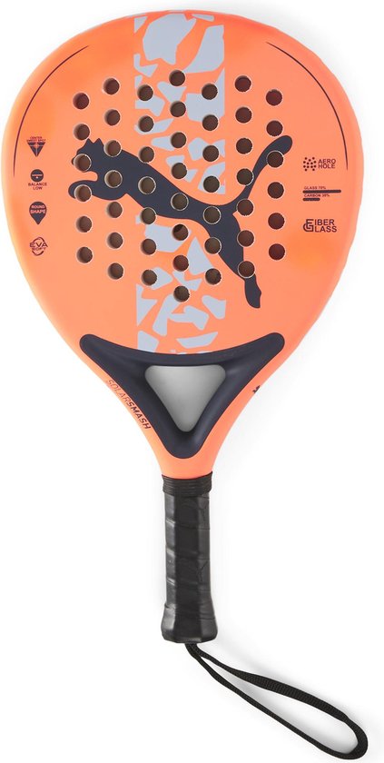 Foto: Puma solarsmash padel padelracket new navy ultra orange