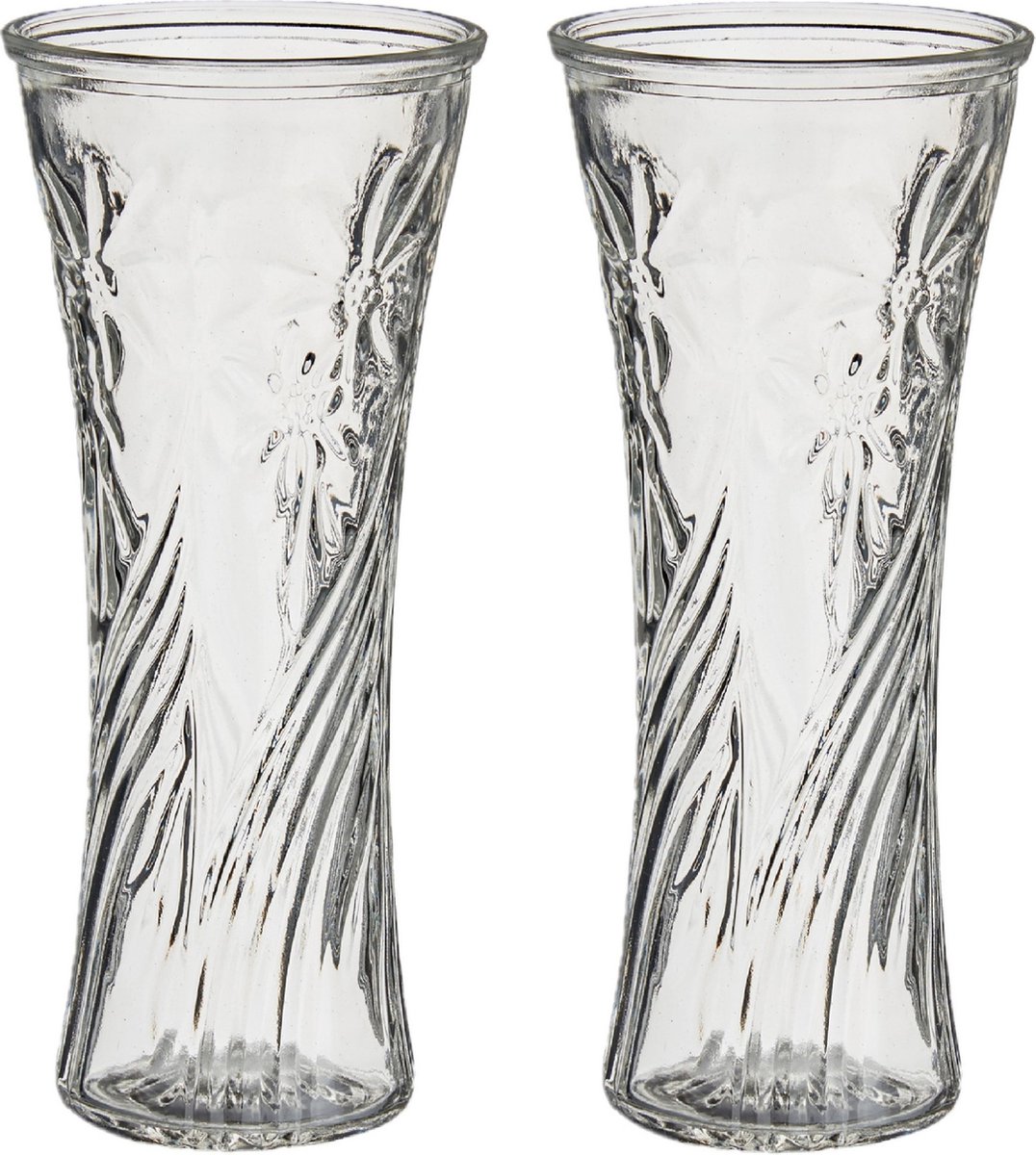 Bloemenvaas decoratieve vaas kleine vaas van glas H9cm 8cm