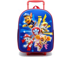 PAW PATROL 3D Trolley Rugzak Rugtas School Vakantie Logeren 2-5 Jaar
