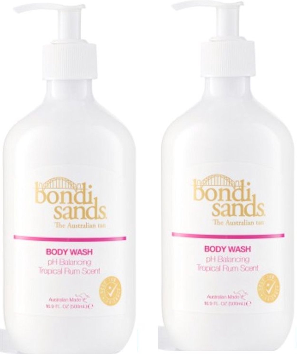 BONDI SANDS - Body Wash Tropical Rum - 500ml - 2 Pak