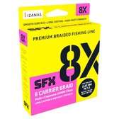Sufix SFX 8x | hot yellow | 135m | 0.128mm