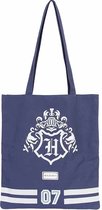 Karacter Mania Harry Potter - Blue Hogwarts / Zweinstein Shopping Bag / Stoffen tas