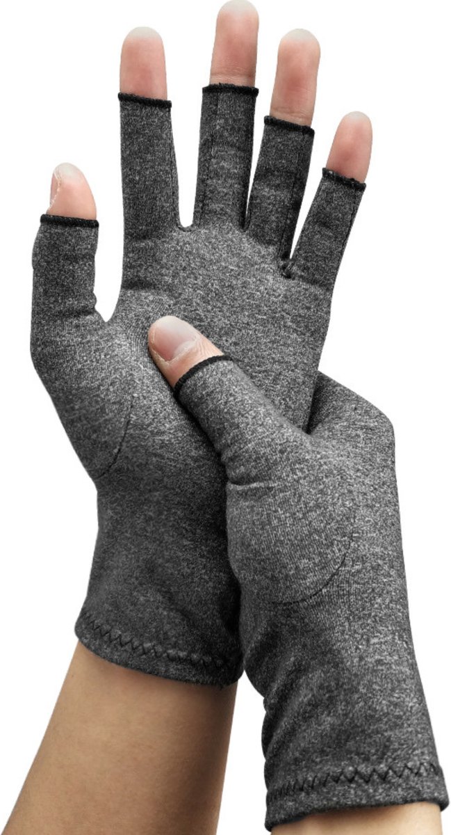 U Fit One 2 Stuks Therapeutische Reuma Handschoenen - Artritis Compressie Handschoenen - Maat L