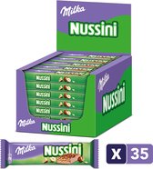 Milka Nussini Chocolate Bar 35 x 31,5 grammes