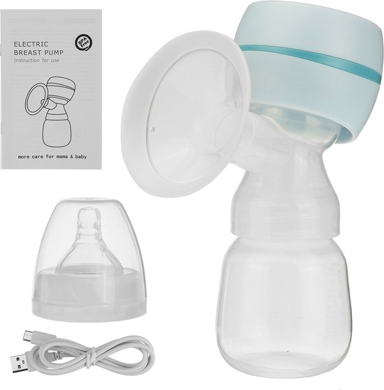  - Elektrische Borstkolf - Borstkolf Handmatig - Borstkolf Handsfree - Blauw