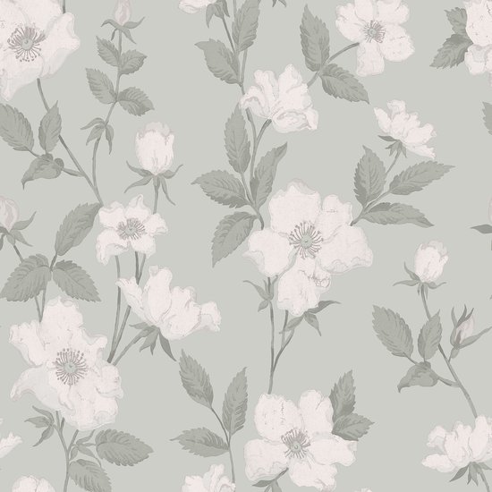Papier Peint Panoramique Intissé Laura Ashley Birtle 280 X 300cm Multicolore 85825899
