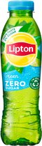 Lipton Ice tea green zero 50 cl per petfles, tray 12 flessen