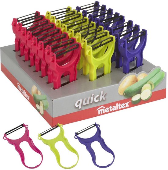 Metaltex 239009000 Dunschiller Maximo - Ergonomische Groente- En Aardappelschiller
