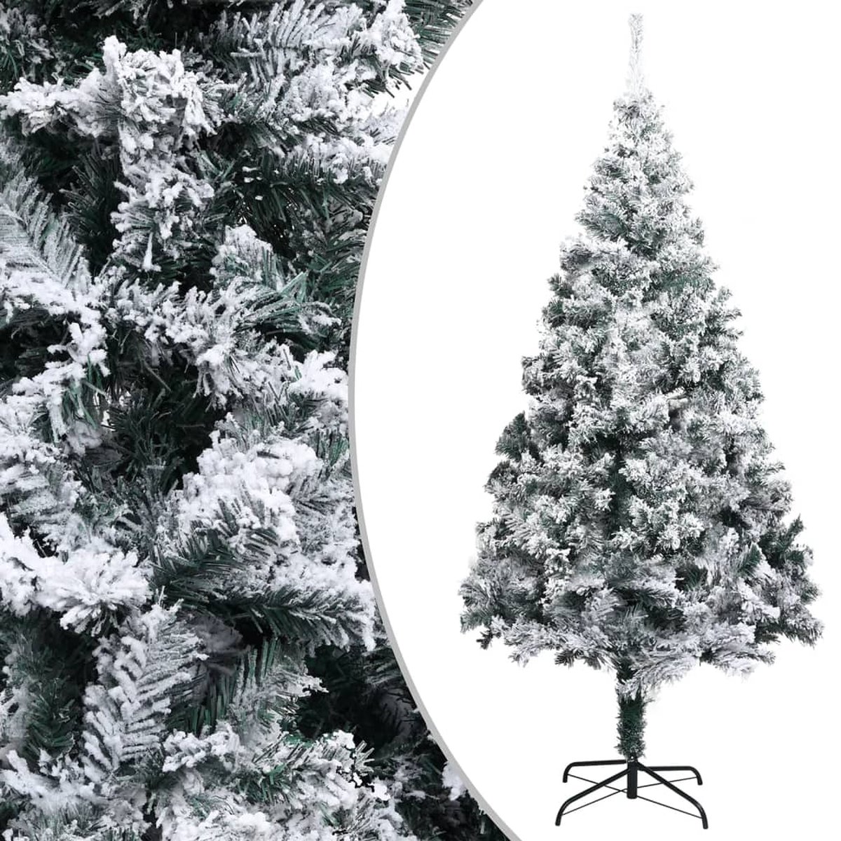 Prolenta Premium - Kunstkerstboom met sneeuw PVC 400 cm groen