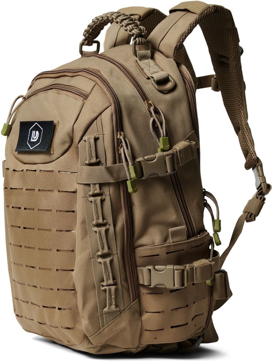 DoubleUnders - Tactical bag - Fitness tas - Sporttas - Kleur Kaki