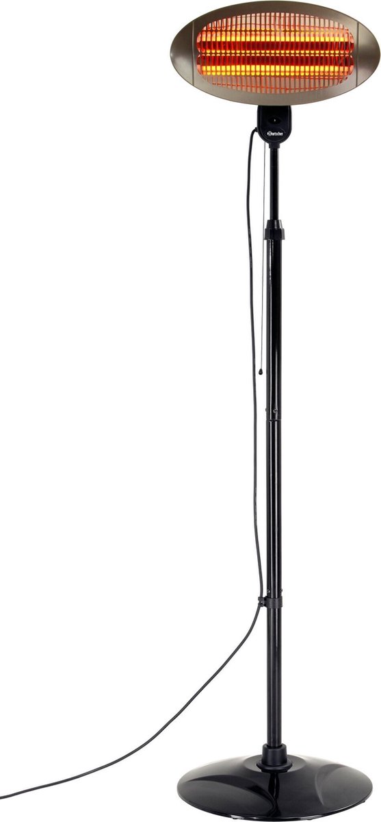 Terrasverwarmer - 2000D - Staand - Bartscher 825207 - Horeca & Professioneel