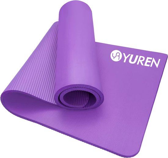 Excursie scheren los van RYTAMT Yoga Mat Thick 183×61cm 15mm Dik NBR Exercise Mat Antislip  Gymnastiekmat for... | bol.com