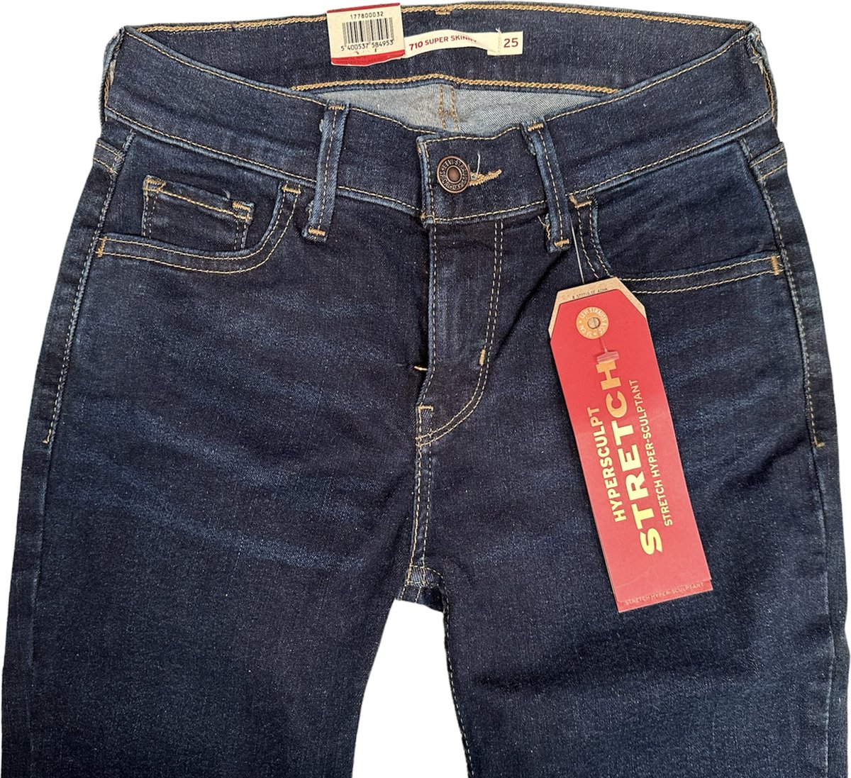 Levi's 710 super skinny jeans - Maat W25-L30 | bol.com