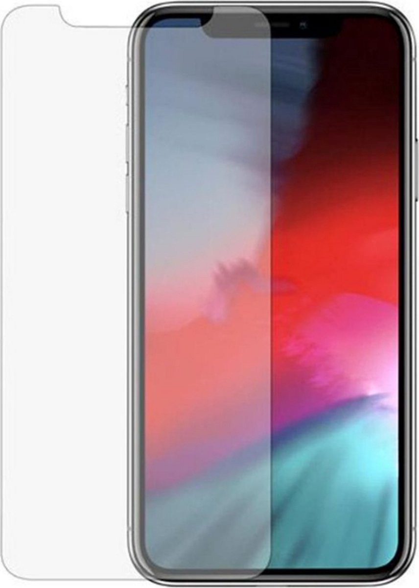Screenprotector Geschikt voor iPhone XR - Tempered glass 9H Gehard Glas