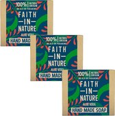 FAITH IN NATURE - Soap Aloe Vera - 3 Pak