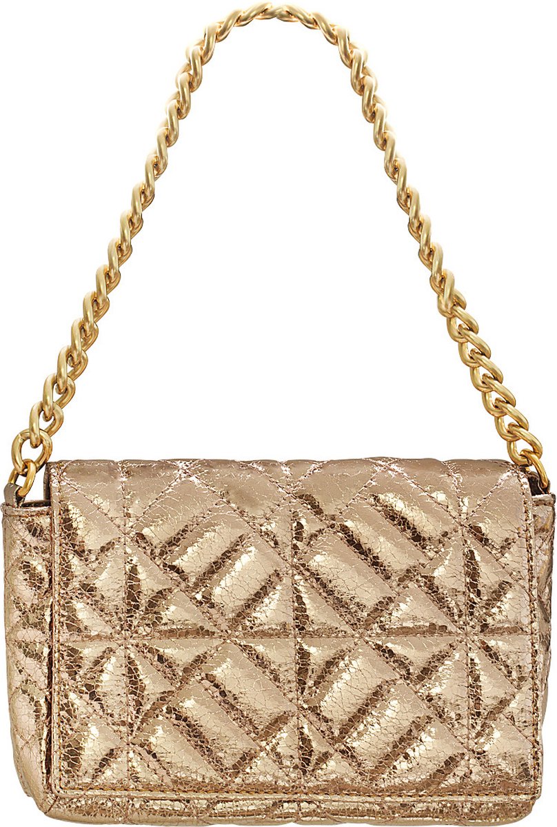 Yehwang Handtas Metallic Gold Tas Goud Bol yehwang-handtas-metallic-gold-tas-goud-bol