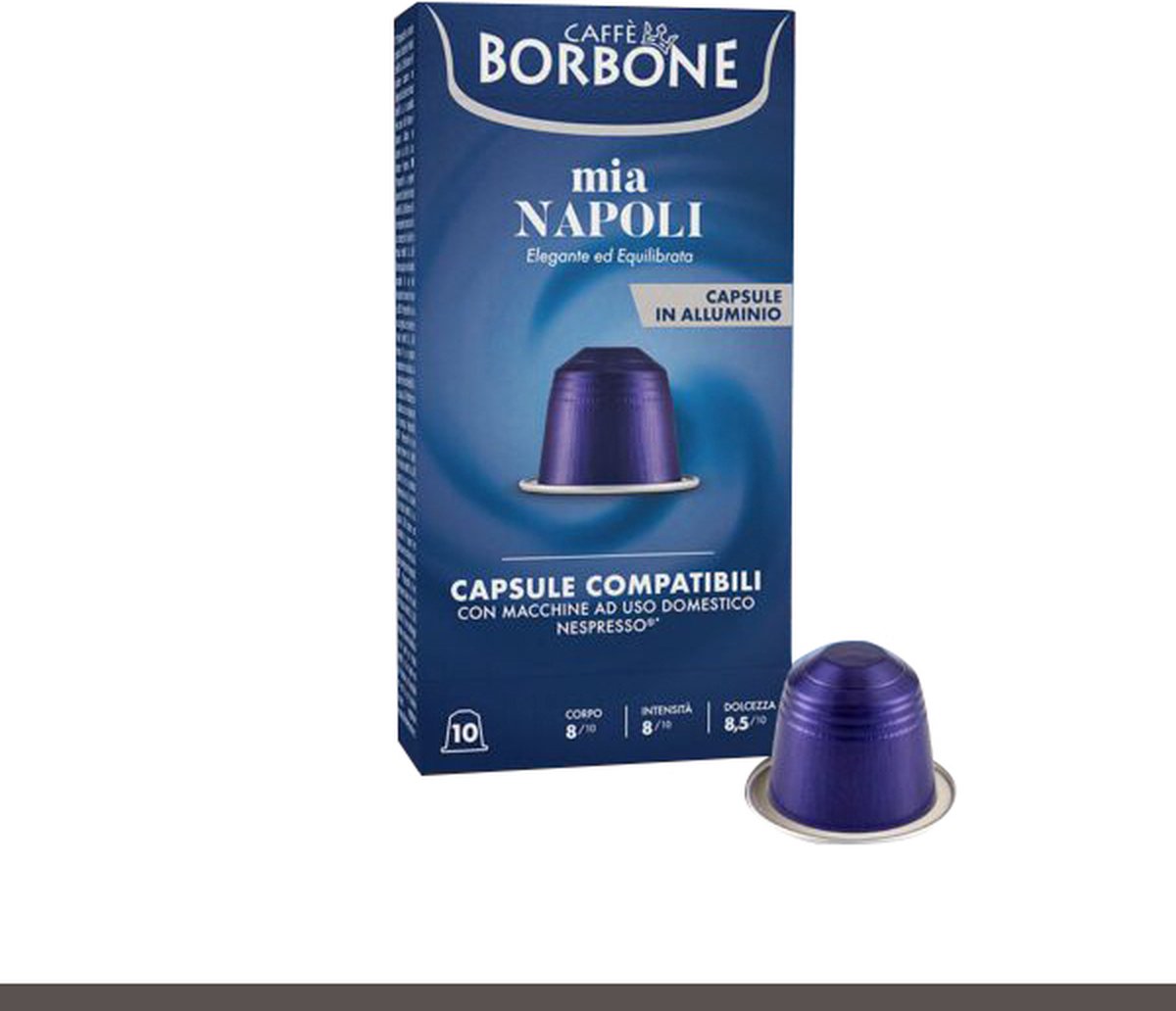 Caffe Borbone capsule 10x5 Nespresso Mia Napoli